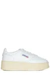 AUTRY AUTRY MEDALIST LOGO EMBROIDERED PLATFORM SNEAKERS