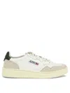AUTRY AUTRY MEDALIST LOW - LEATHER AND SUEDE SNEAKERS