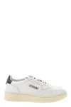 Autry Edalist Low Leather Sneakers In White