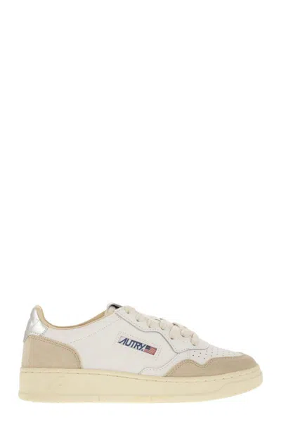 AUTRY AUTRY MEDALIST LOW - LEATHER SNEAKERS