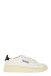 Autry White Medalist Low Sneakers In Multicolor