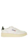 Autry Medalist Low - Leather Sneakers In White
