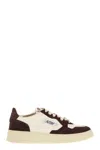 Autry Two-tone Leather Medalist Sneakers