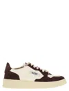 Autry Medialist Low Wom Sneakers In Brown