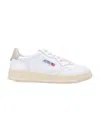 Autry Medalist Low In White