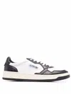 Autry Classic White Leather Sneakers In Multi