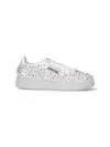 Autry Low-top Sneakers With Clean Silhouette And Rounded Toe In Silver