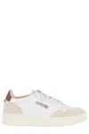 Autry Medalist Low Model Sneakers Featuring Suede Inserts And Logo Accents In Multi