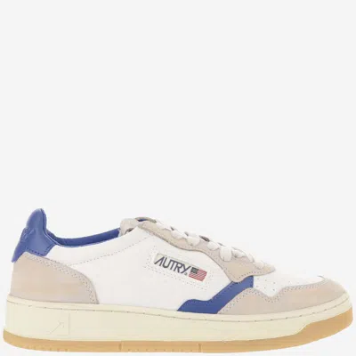 Autry Medalist Low Canvas Sneakers In White
