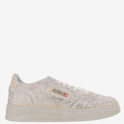 Autry Medalist Low ‘crystal' Sneakers In Multi