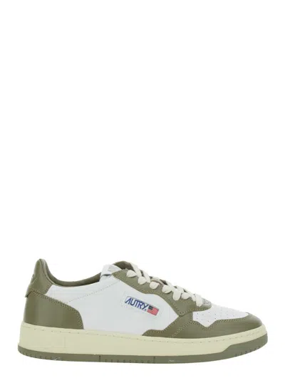 Autry Medalist Low' Green Sneakers