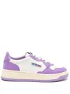 Autry Medalist Low Lavender Purple Sneakers In Purple