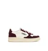 Autry Medalist Low Leather Low-top Sneakers In White