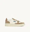 Autry Low Medalist Sneakers In Neutral