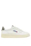 Autry Round Head Low-cut Casual Shoes In Wht Cvrt Gr