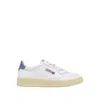 Autry Medalist Low Leat Leat Wht Tempest Sneakers In White