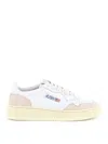 Autry Medalist Low Leat Suede White