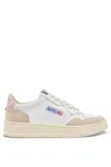 Autry Medalist Low Leat Suede Wht Pow In Multi