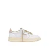Autry Medalist Low Leat Swoll Wht Wht In White