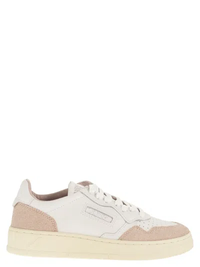 Autry Low Top Sneakers Perforated Detailing Contrast Panels In Multi