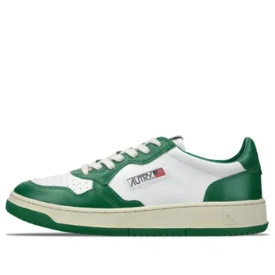 Autry Medalist Low Leather 'green White'