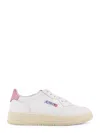 Autry Medalist Low Leather Low-top Sneakers In White