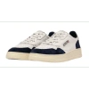 Autry Sparkling Low Top Sneakers With Perforated Toe In White