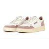 Autry Medalist Sneakers In White/powder Leather And Suede In White