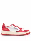 Autry (wmns)  Medalist Low Leather 'red White'