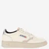 Autry Medalist Low Leather Sneakers In Neutral