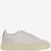 Autry Medalist Low Leather Sneakers In Neutral