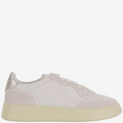 AUTRY AUTRY MEDALIST LOW LEATHER SNEAKERS