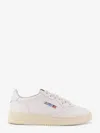 Autry Medalist Low Leather Sneakers In White
