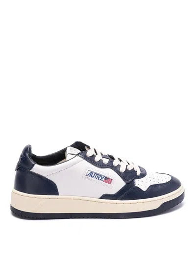 AUTRY MEDALIST LOW LEATHER SNEAKERS