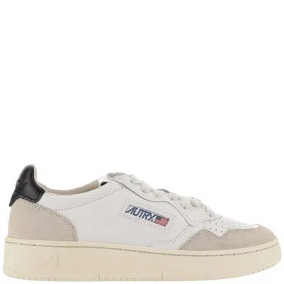 Autry Medalist Low Leather Sneakers In Multicolor