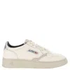 Autry Medalist Low Leather Sneakers In Neutral