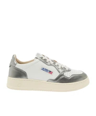 AUTRY AUTRY MEDALIST BICOLOR LOW-TOP SNEAKERS