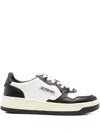 Autry Medalist Leather Panelled Sneakers In White