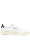 Autry "medalist Low" Leather Sneakers Shoes In White