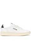 Autry Classic Low-top Sneakers With Breathable Perforations In White