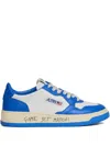 Autry Medalist Low Leather Sneakers In White