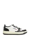 Autry Medalist Low Leather Sneakers In White