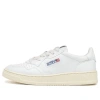 Autry Medalist Low Leather Sneakers In White