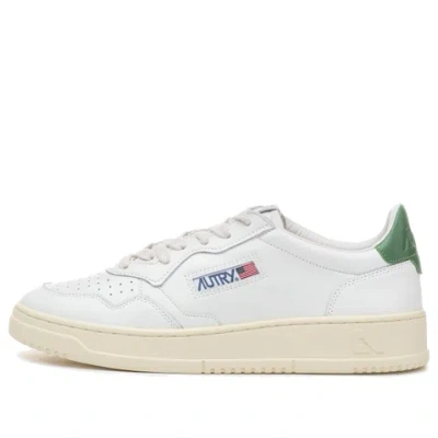Autry Medalist Low Leather 'white Green'