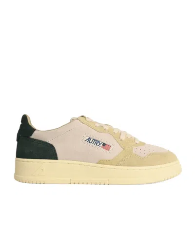 Autry Medalist Low Low-cut Casual Shoes In Nude