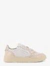 Autry Medalist Low Low-top Leather Sneakers In Neutral