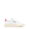 Autry Medalist Low Sneakers In White And Polignac Leather Shoes In White