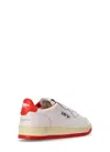 Autry Leather Low-top Sneakers In White