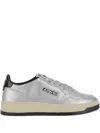 Autry Medalist Lace-up Sneakers In Transparent