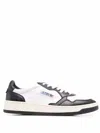 Autry Classic White Leather Sneakers In Multi
